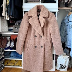 Ralph Lauren Teddy Double breast coat xs